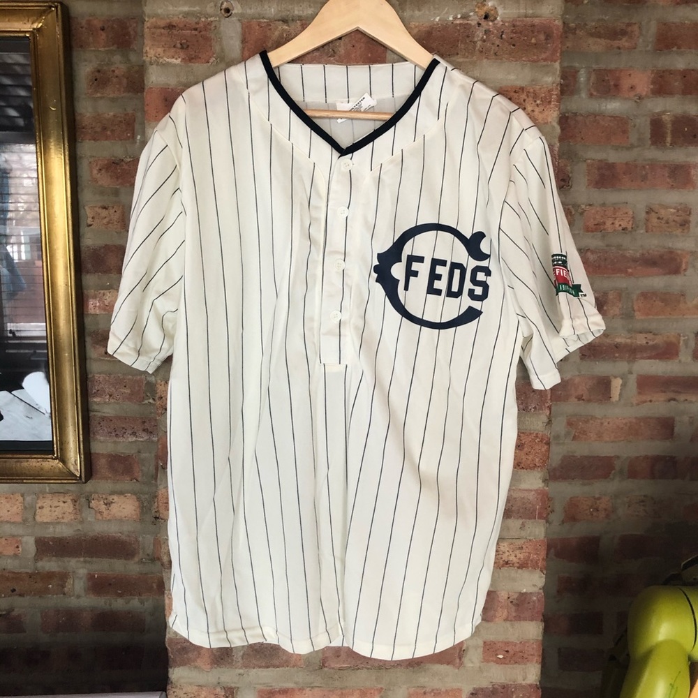 2014 Chicago Cubs/Feds Uniform Shirt 100 years